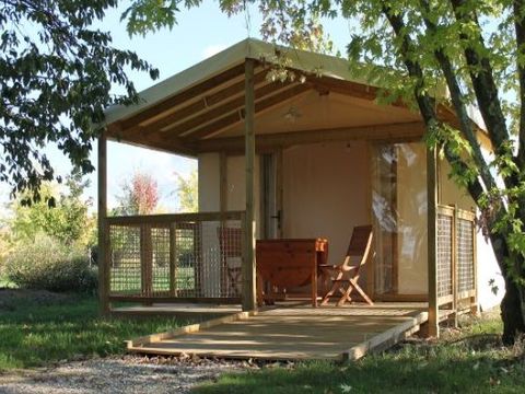 BUNGALOW TOILÉ 4 personnes - Tente Sahari - sans sanitaires (insolite 2017)