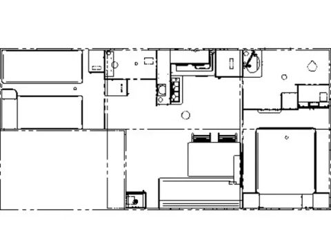 MOBILHOME 4 personnes - Cottage Océane 3 Pièces 4 Personnes Climatisé