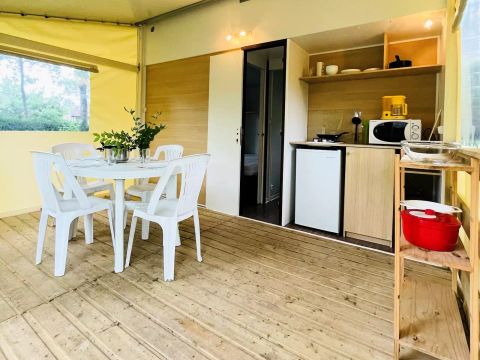 BUNGALOW TOILÉ 4 personnes - Tithome 3 Pièces 4 Personnes Sans Sanitaire