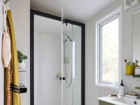 MOBILHOME 6 personnes - Mobil-Home VENEZIA 4 Pièces 6 Personnes Climatisé + TV