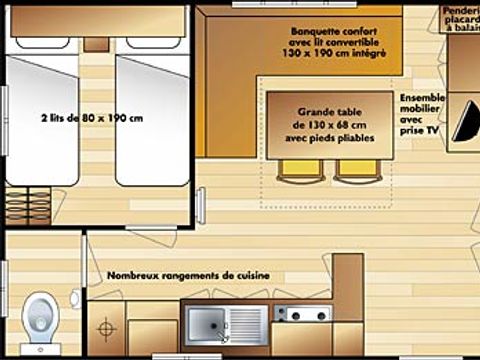 MOBILHOME 6 personnes - IRM