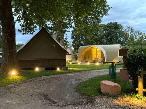 TENTE TOILE ET BOIS 5 personnes - LODGE AMAZONE