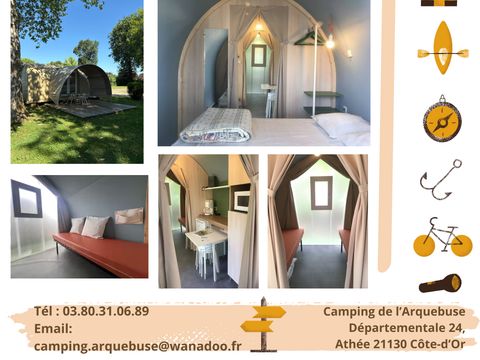 BUNGALOW TOILÉ 4 personnes - COCO SWEET - SANS SANITAIRES