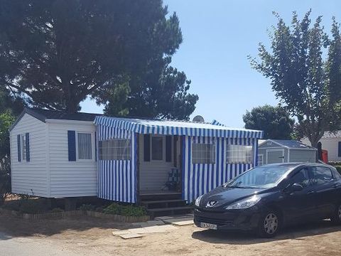 MOBILHOME 6 personnes - CAMPING ACAPULCO MH 3 chambres standard (mobil-home de + 12 ans) terrasse couverte 30m² 6 pers