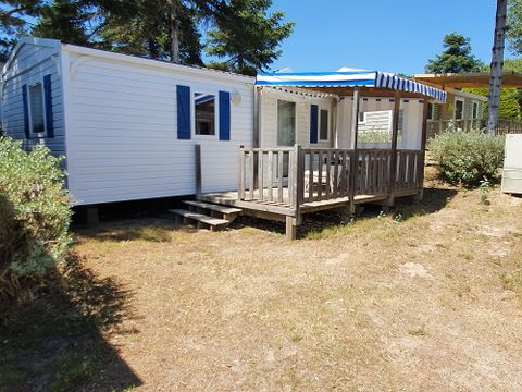 MOBILHOME 4 personnes - 2 chambres Standard (+12ans) Terrasse couverte 21-25m²