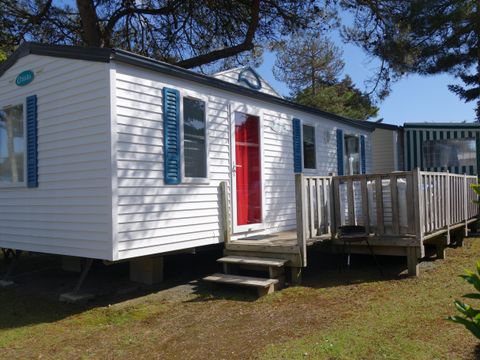 MOBILHOME 6 personnes - CAMPING ACAPULCO MH 3 chambres budget (mobil-home de +12ans) Terrasse bois non couverte 30m² 6 pers