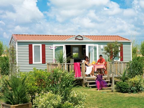 MOBILHOME 4 personnes - BUDGET  2 chambres 27m²