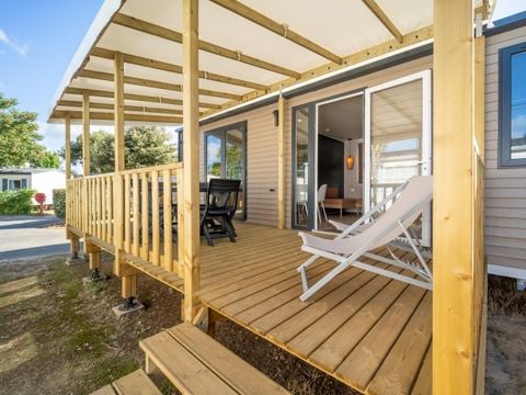 MOBILHOME 6 personnes - PREMIUM 3 chambres env 33m² avec terrasse