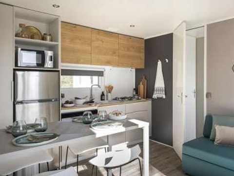 MOBILHOME 4 personnes - VIP 2 chambres 33m² - Pack-Vip inclus (linge,tv,wifi...)