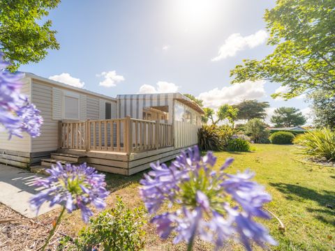 MOBILHOME 6 personnes - VIP 3 chambres 38m² - Pack-Vip inclus (linge,tv,wifi...)