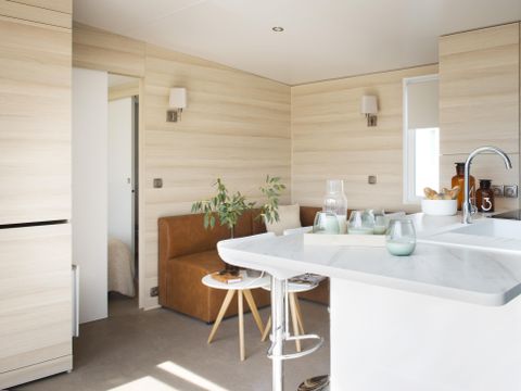 MOBILHOME 6 personnes - VIP 3 chambres 38m² - Pack-Vip inclus (linge,tv,wifi...)