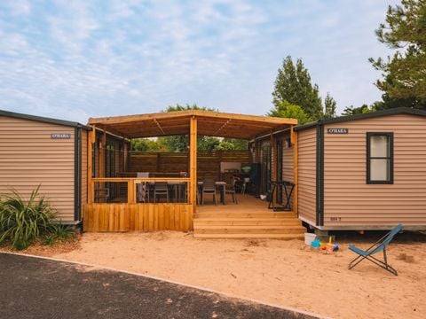 MOBILHOME 10 personnes - PALM Tribu 5 chambres  env 66m²- quartier la Palmeraie
