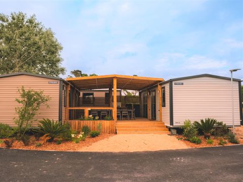 MOBILHOME 10 personnes - PALM Tribu 5 chambres  env 66m²- quartier la Palmeraie