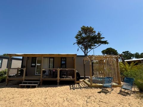 MOBILHOME 4 personnes - PALM 2ch avec SPA - quartier la Palmeraie