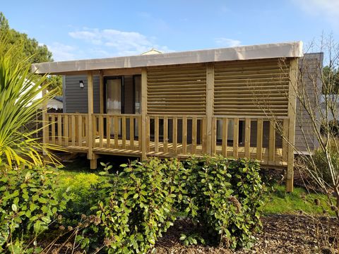 MOBILHOME 4 personnes - VIP 2 chambres avec SPA + CLIM *Nouveauté 2026* - Pack VIP inclus (linge,tv,wifi...)