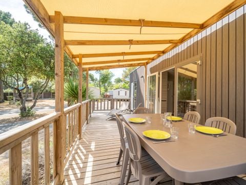 Mobilhome 6 personnes - VIP 3 chambres avec SPA + CLIM *Nouveauté 2026* – Pack VIP inclus (linge,tv,wifi…)