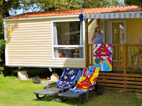 MOBILHOME 6 personnes -  Mobil Home 28/30m² - 2 chambres 4/6 pers.