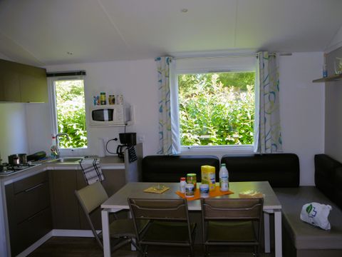 MOBILHOME 8 personnes -  Résidence Trio 40m² - 3 chambres, 2 salles de bain 6 pers.