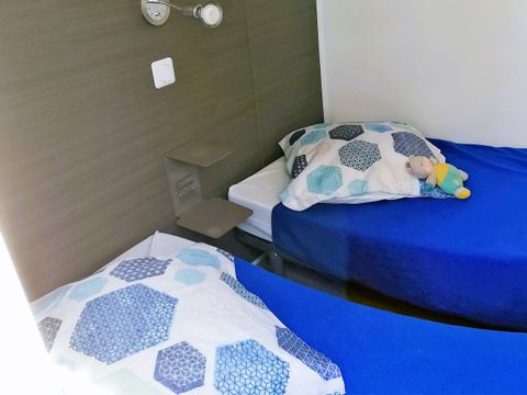 MOBILHOME 8 personnes -  Résidence Trio 40m² - 3 chambres, 2 salles de bain 6 pers.
