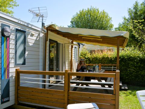 MOBILHOME 8 personnes -  Résidence Trio 40m² - 3 chambres, 2 salles de bain 6 pers.