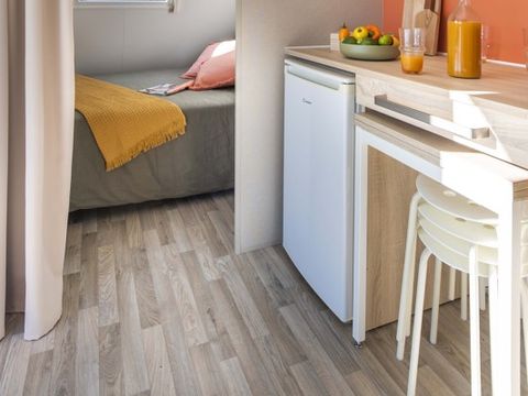 TENTE TOILE ET BOIS 4 personnes - Coco Chrono 20m² - 2 chambres avec sanitaire 1/4 pers