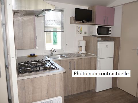 MOBILHOME 4 personnes - Confort avec TV - 2 chambres