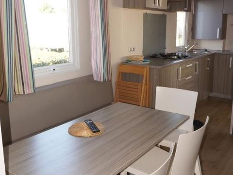 MOBILHOME 5 personnes - Confort avec TV - 3 chambres