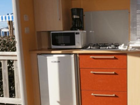 MOBILHOME 2 personnes - Confort - 1 chambre - 16m²