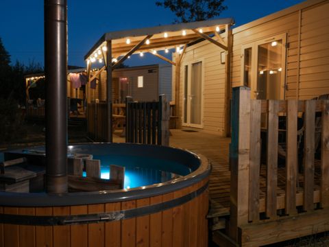 TENTE TOILE ET BOIS 5 personnes - ZEN