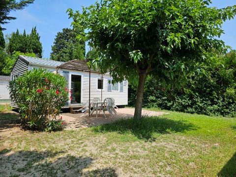 MOBILHOME 4 personnes - Mobil-home Standard 30m² - 2 chambres + Terrasse 10m² + TV + Clim 4 pers