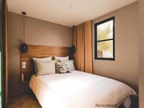 MOBILHOME 6 personnes - Mobil-home Premium 33m² 3 chambres + Terrasse 15m² + TV + Clim + Lave-vaisselle