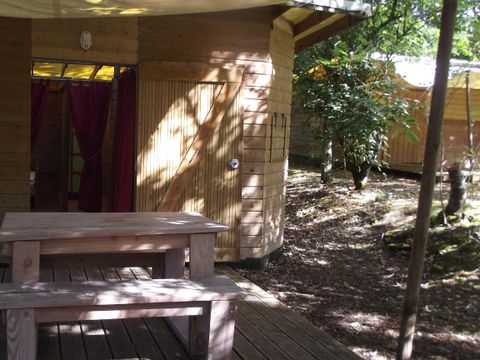 CHALET 6 personnes - Cabane Ti Bonheur 24 m² + terrasse 9 m² 6 pers