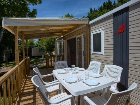 MOBILHOME 4 personnes - Mobil Home Confort 3 Pièces 4 Personnes