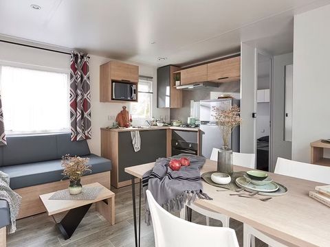 MOBILHOME 6 personnes - Mobil-home Confort + TV 6 pers