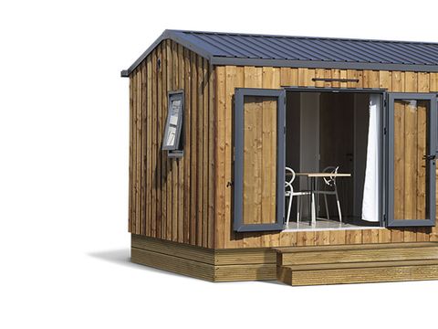 CHALET 4 personnes - Cabane Vintage + TV 25m² 4 pers