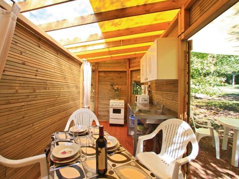 CHALET 4 personnes - Cabane Ti Case 17 m² + terrasse 9 m² 4 pers