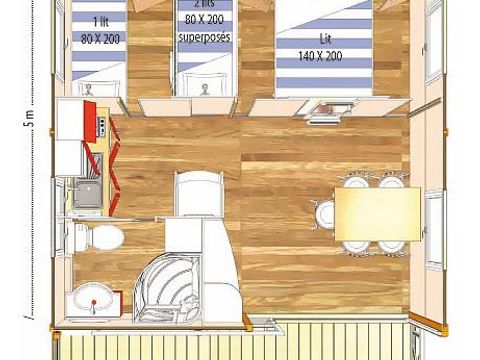 CHALET 5 personnes - Morea