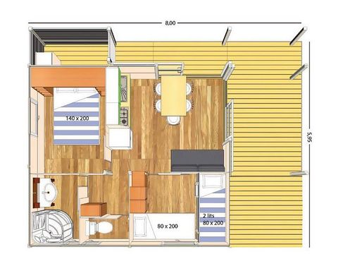 CHALET 5 personnes - Titom