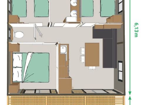 CHALET 6 personnes - PERSIA