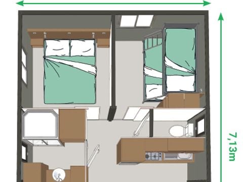 CHALET 5 personnes - TIRIA