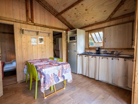 Tente en toile et en bois 5 personnes - PALMIER