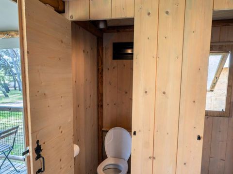 Tente en toile et en bois 5 personnes - PALMIER