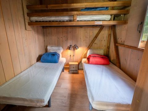 Tente en toile et en bois 5 personnes - PALMIER