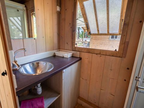 Tente en toile et en bois 5 personnes - PALMIER
