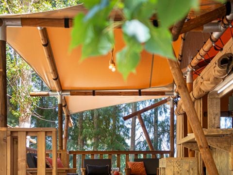 Bungalow toilé 4/5 personnes - Luxury Lodge en zone J - 2 chambres