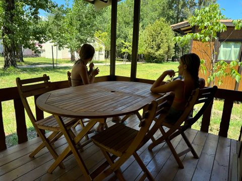 CHALET 4 personnes - Chalet en bois 4 personnes (2 chambres)