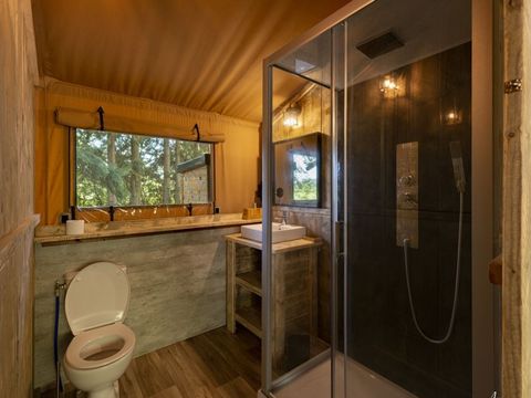 Bungalow toilé 4/5 personnes - Luxury Lodge en zone M - 2 chambres