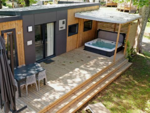 MOBILHOME 6 personnes - Lodge Prestige Natura 6 Pers.