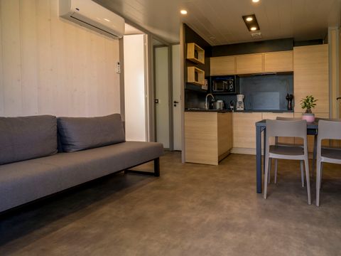 Mobilhome 7 personnes - Mobilhome 7 personnes - Lodge Prestige Pilotis Vue Mer 7 Pers.