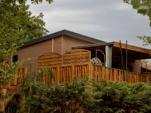 Mobilhome 7 personnes - Mobilhome 7 personnes - Lodge Prestige Pilotis Vue Mer 7 Pers.